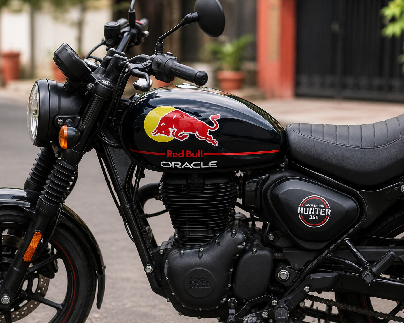 Red Bull - Hunter 350 Tank Cap